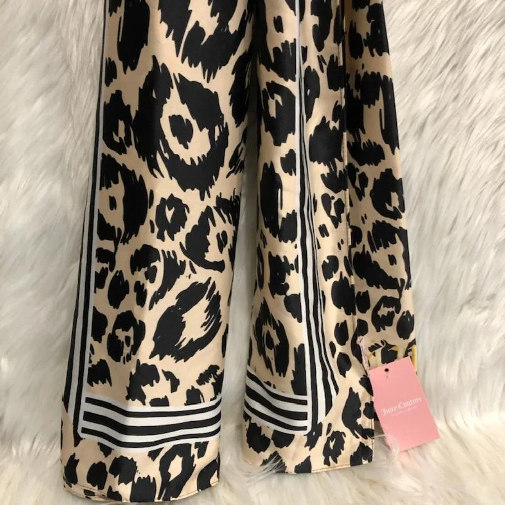 Juicy Couture Leopard Print Scarf